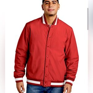 Sport-Tek JST58 Insulated Varsity Jacket 🚨